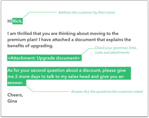how to write an email to technical support