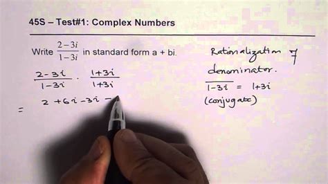 how to write an expression in standard form a bi