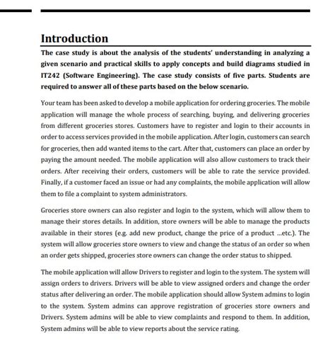 how to write an introduction for a case study analysis