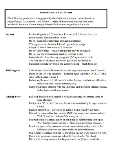 how to write an introduction for an apa paper