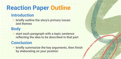 how to write an introduction paragraph for a reaction paper