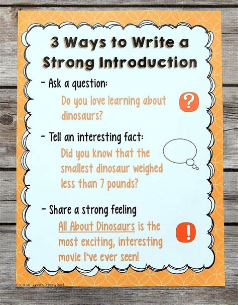 how to write an introduction video for kids