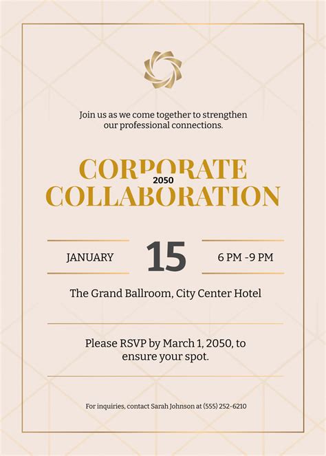 how to write an invitation card for an event template