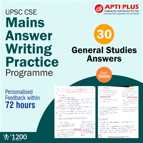 how to write answer for upsc mains