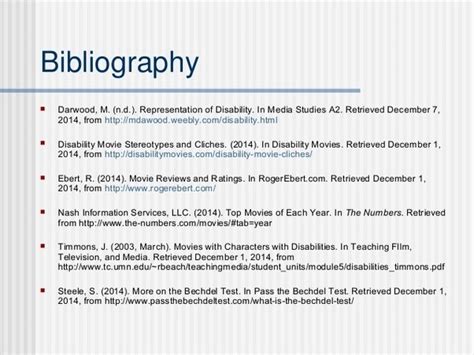 how to write bibliography for assignment in college