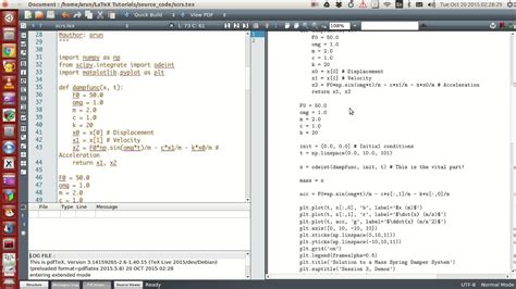 how to write c code in latex