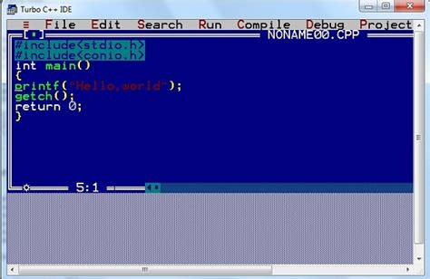 how to write c program