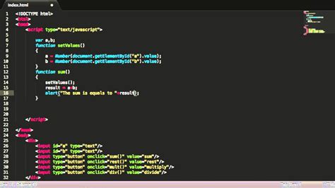 how to write calculator program in javascript