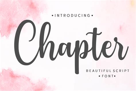 how to write chapter 1 in calligraphy