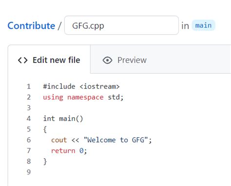 how to write code in github repository