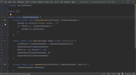 how to write code in intellij