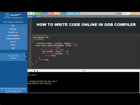 how to write code online