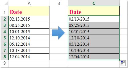 how to write date in slash format in excel