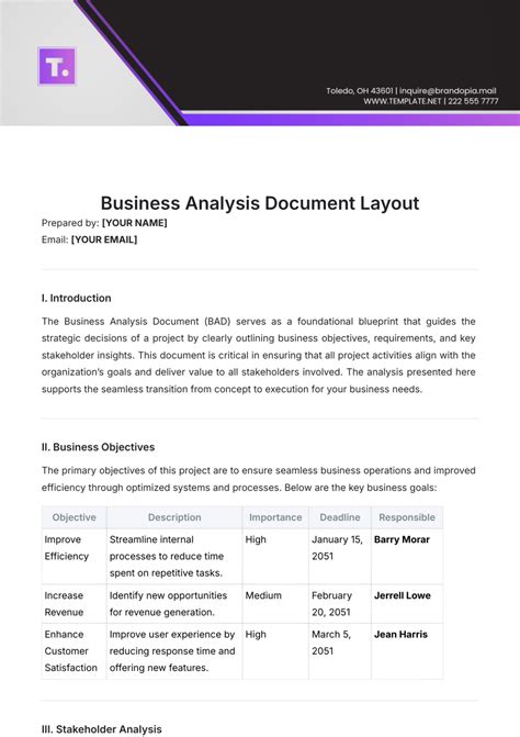 how to write document analysis