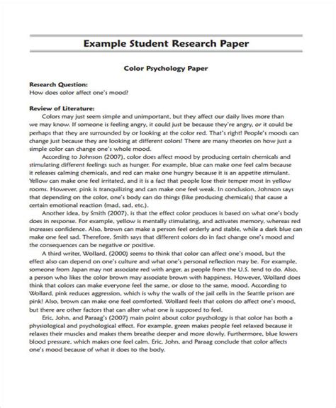 how to write documentation in research paper