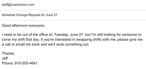 how to write effective communication mail