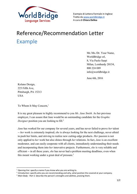how to write employer reference letter