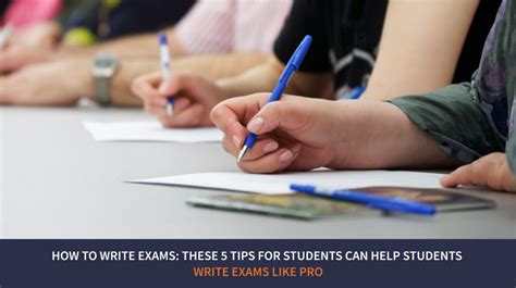 how to write english exam easily