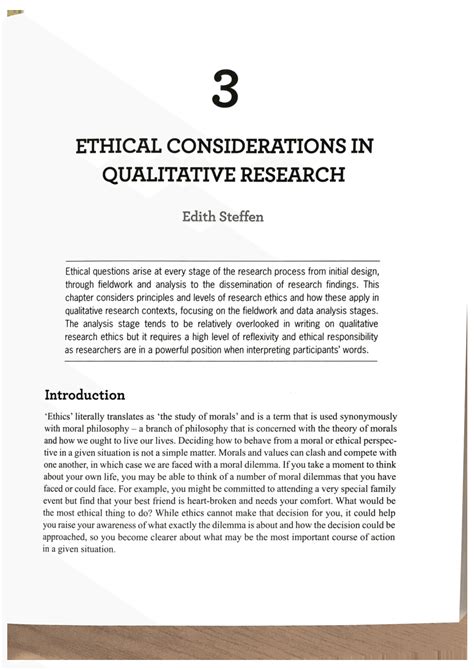 how to write ethical consideration in research proposal example