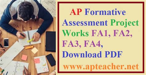 how to write fa1 project work in telugu