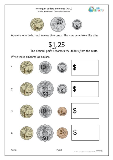 how to write figures in dollars