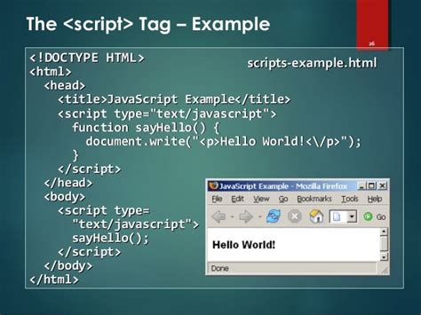 how to write html in javascript function