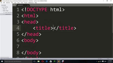 how to write html on mac