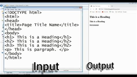 how to write html program for beginners