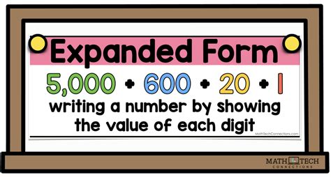 how to write in expanded form in maths