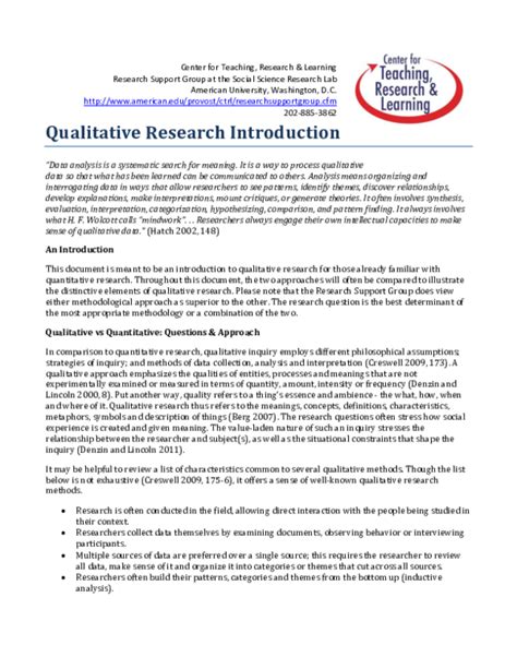 how to write introduction in qualitative research