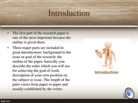 how to write introduction in research paper ppt
