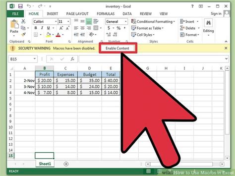 how to write macros in excel for beginners