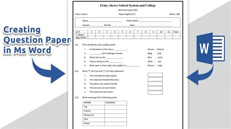 how to write math paper in ms word