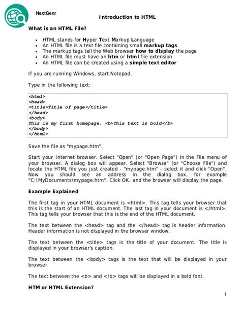 how to write notes in html code