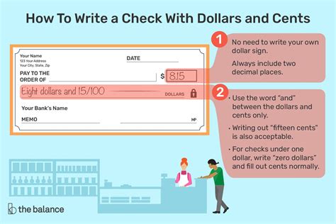how to write numbers in words on check