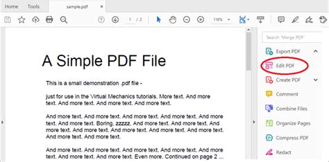how to write on a pdf adobe