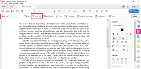 how to write on a pdf in adobe acrobat