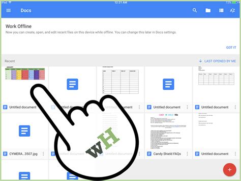 how to write on google docs on ipad