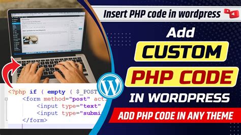 how to write php code in wordpress