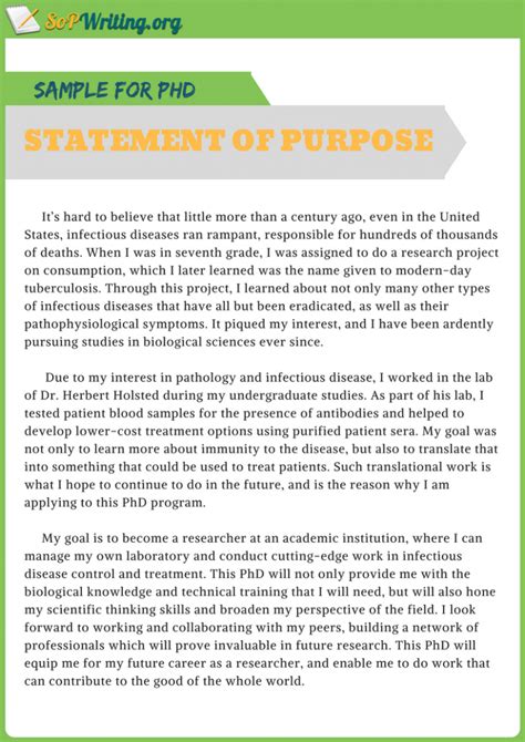 how to write purpose of project