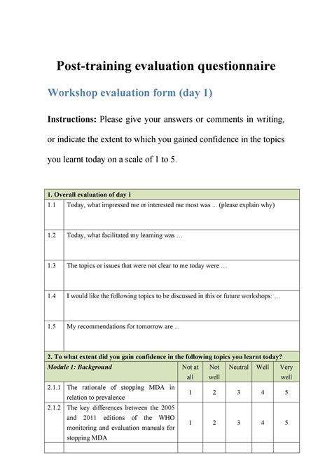 how to write questionnaire questions
