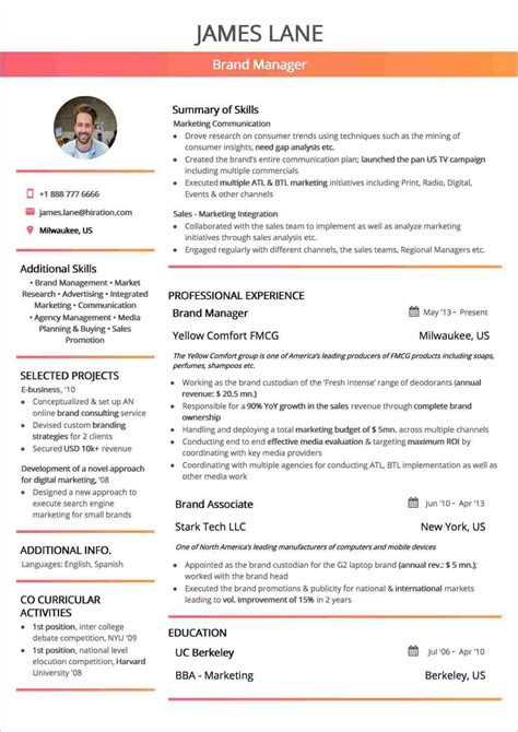 how to write resume for interview