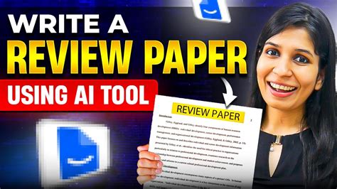 how to write review article with ai