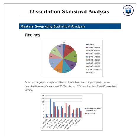 how to write statistical analysis in thesis
