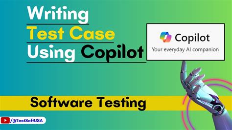 how to write test cases using copilot