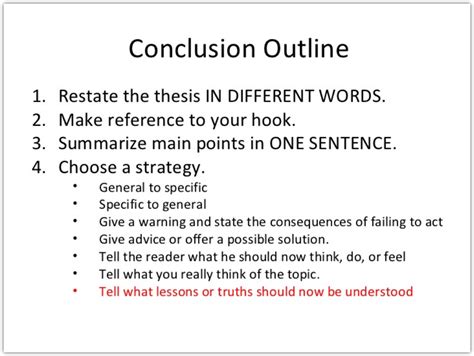 how to write the conclusion section of a dissertation