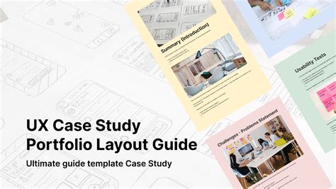 how to write ux case study for portfolio