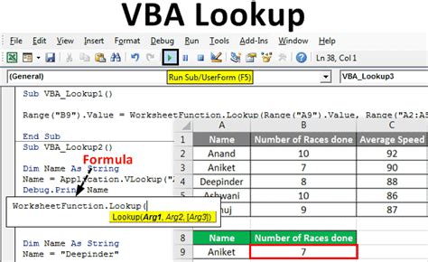 how to write vba code in excel for vlookup