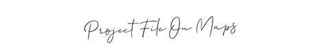how to write your name in project file