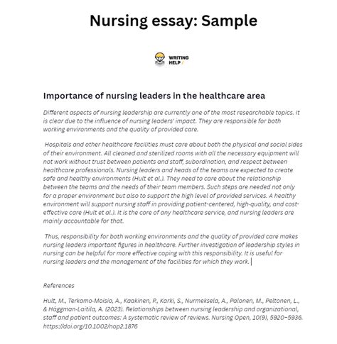 how to write your nursing dissertation